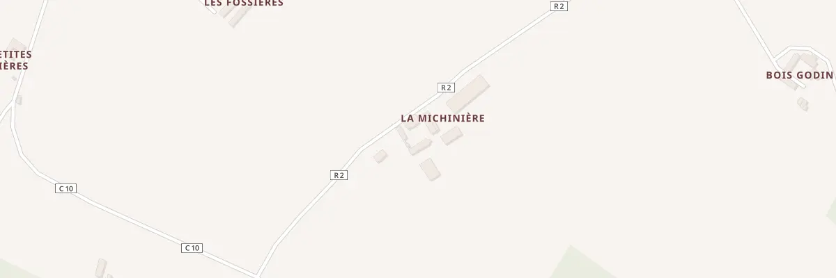 Plan du 808 La Michiniere à Saint-Senoch