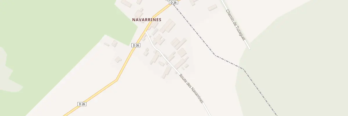 Plan du 9 Rte de Navarrines à Montsaunès