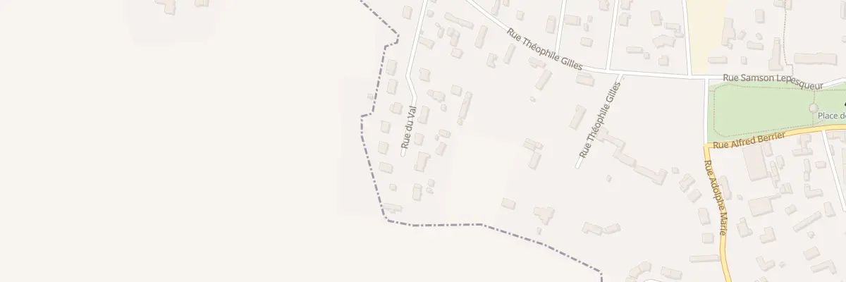 Plan du 183 Rue du Val à La Londe
