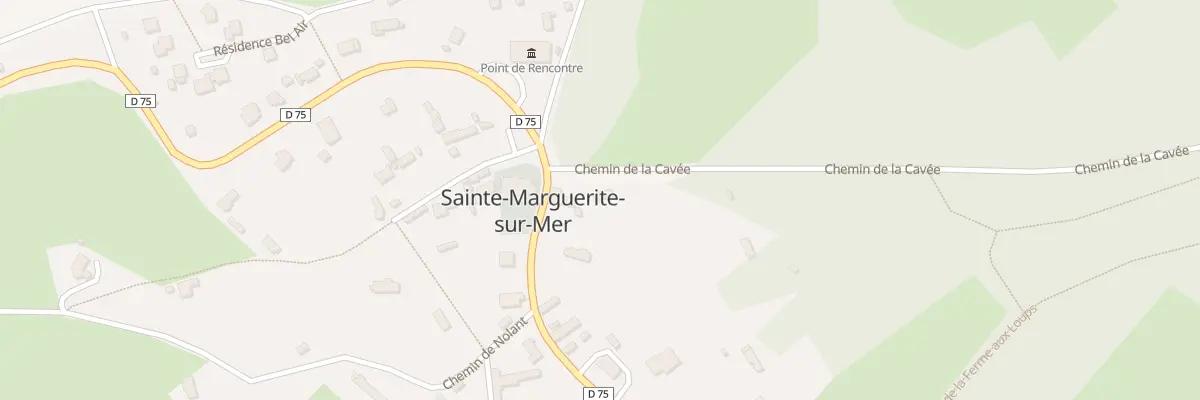 Plan du 40 Che de la Cavee à Sainte-Marguerite-sur-Mer