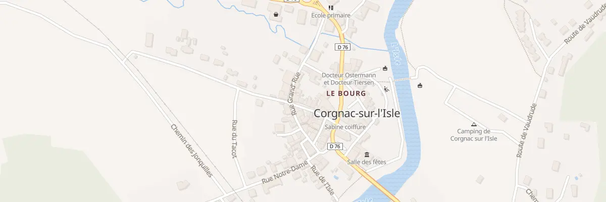Plan du 12 Rue de Laxion à Corgnac-sur-l’Isle