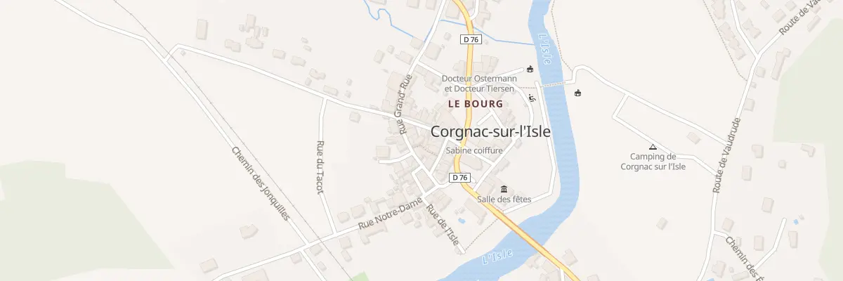 Plan du 3 Rue Vidalon à Corgnac-sur-l’Isle