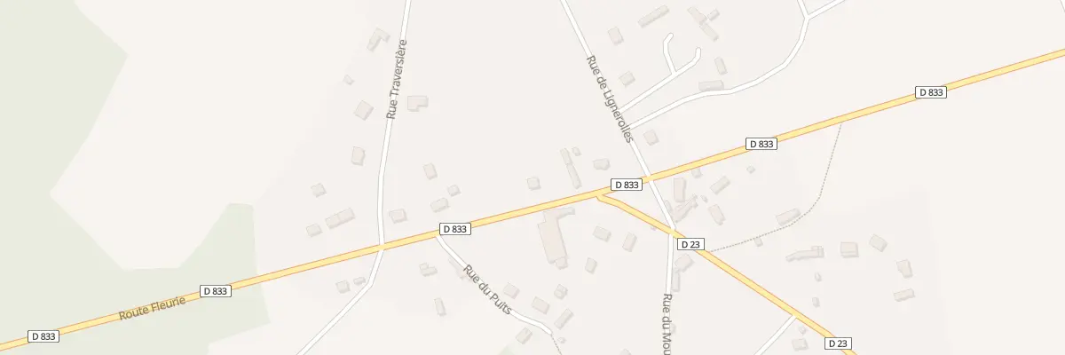 Plan du 127 Rte Fleurie - Conde à Mesnils-sur-Iton