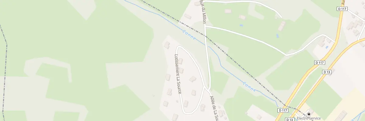 Plan du 8 Lot La Source à Mane