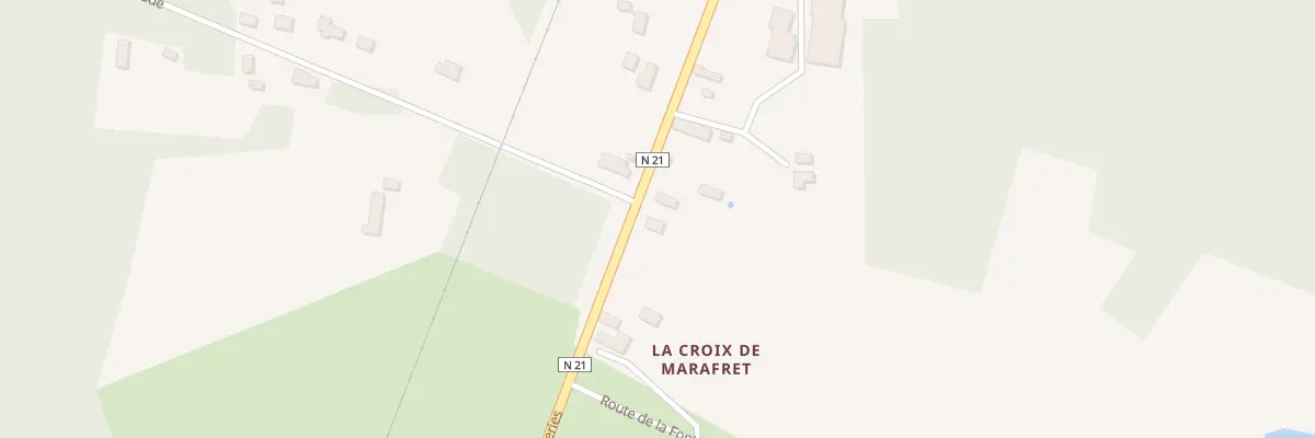 Plan du 149 La Croix de Marafret à Chalais