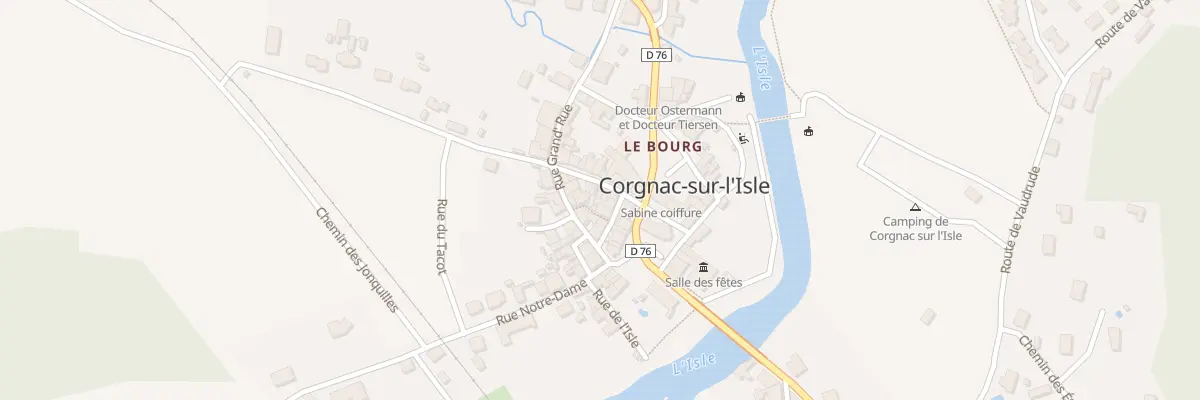 Plan du 4 Rue Brune à Corgnac-sur-l’Isle