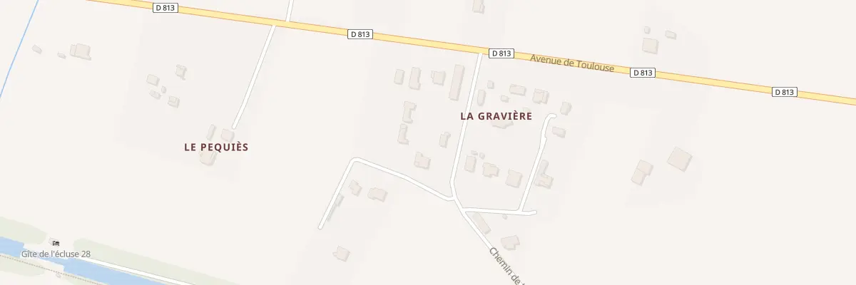 Plan du 6 Che de la Graviere à Pommevic