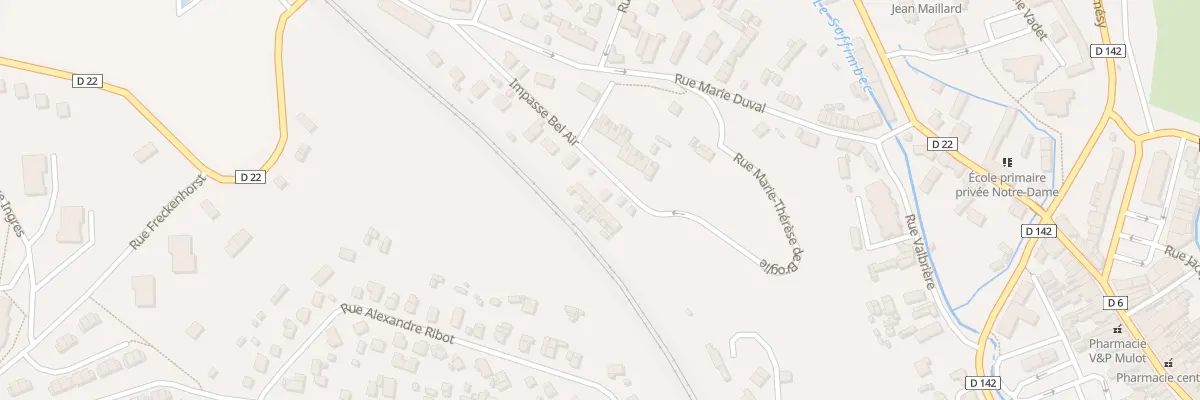 Plan du 18 Imp Bel Air à Pavilly