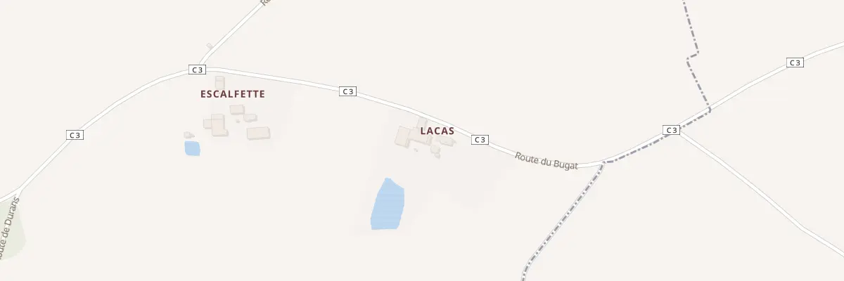 Plan du 5231 Lacas à Bourg-de-Visa