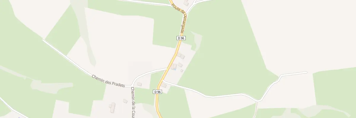 Plan du 58 Cauberes à Samouillan