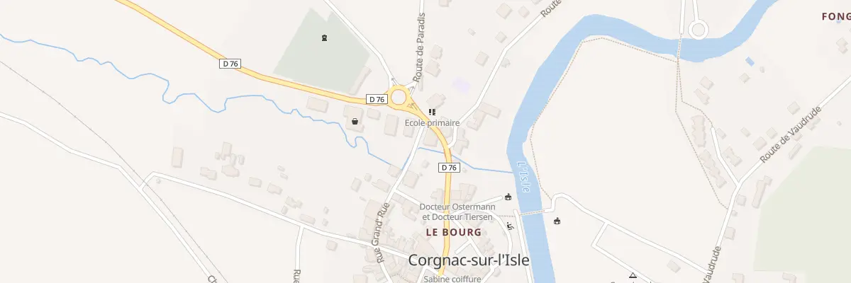 Plan du 13 Rue de Thiviers à Corgnac-sur-l’Isle