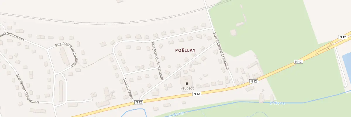 Plan du 159 Rue de la Mariette à Verneuil d’Avre et d’Iton