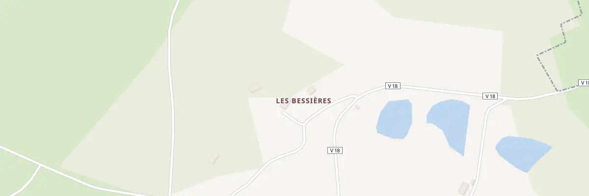 Plan du 6 Les Bessieres à Dournazac