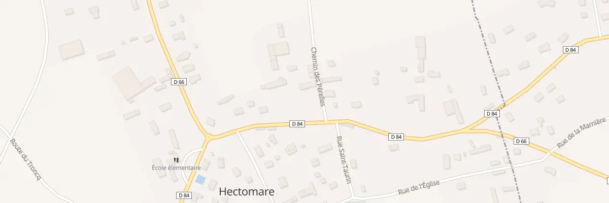 Plan du 9 Rte de Cesseville à Hectomare