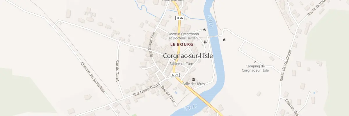 Plan du 2 Rue de Laxion à Corgnac-sur-l’Isle