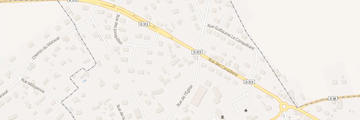 Plan du 49 Rue des Canadiens à Saint-Ouen-du-Tilleul