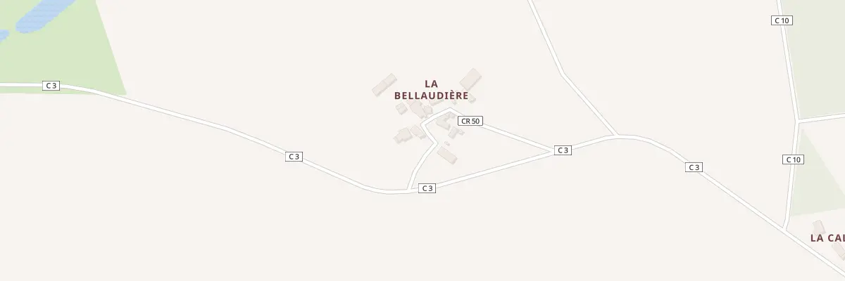 Plan du 6 La Bellaudiere à Saint-Senoch