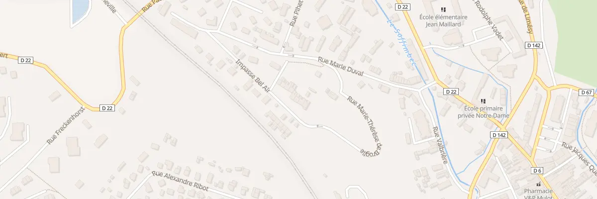 Plan du 17 Imp Bel Air à Pavilly