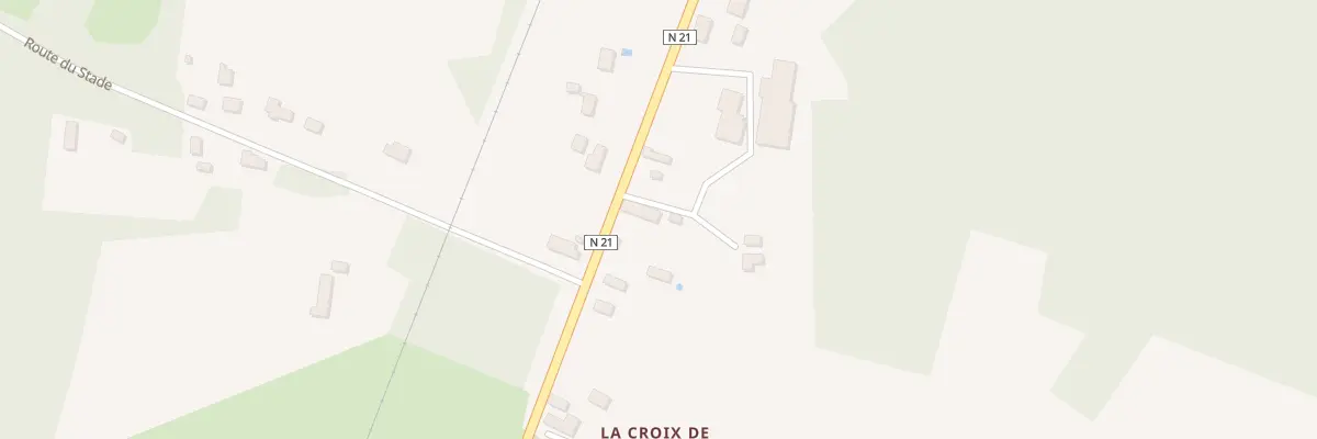 Plan du 148 La Croix de Marafret à Chalais