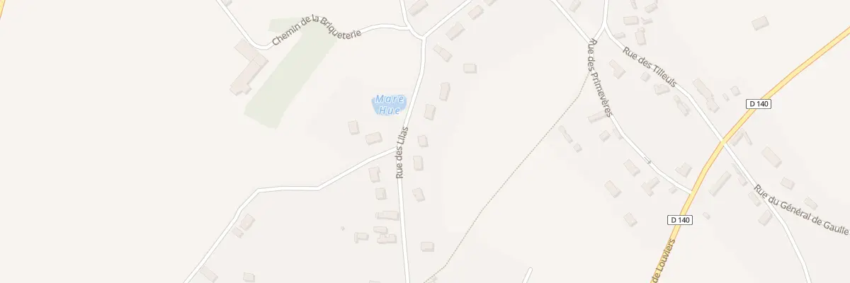 Plan du 11 Rue des Lilas à Burey