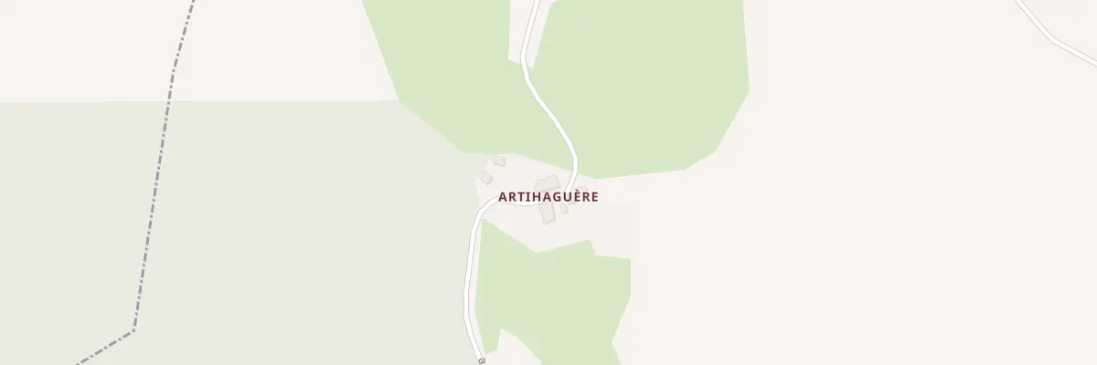 Plan du 23 Rte de Artihaguère à Saleich
