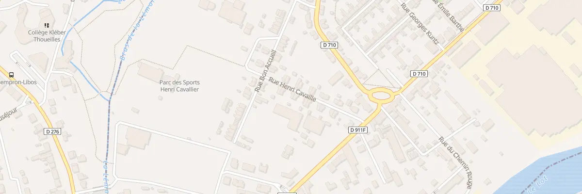 Plan du 17 Rue Henri Cavallier à Fumel