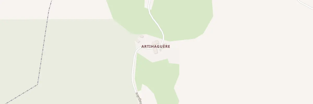 Plan du 28 Rte de Artihaguère à Saleich