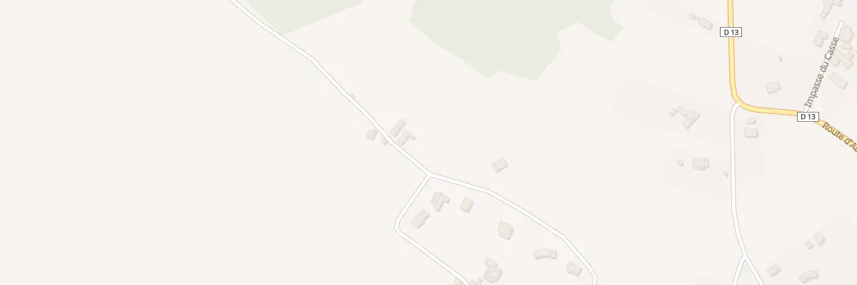 Plan du 600 Che de Las Bordes à Mancioux