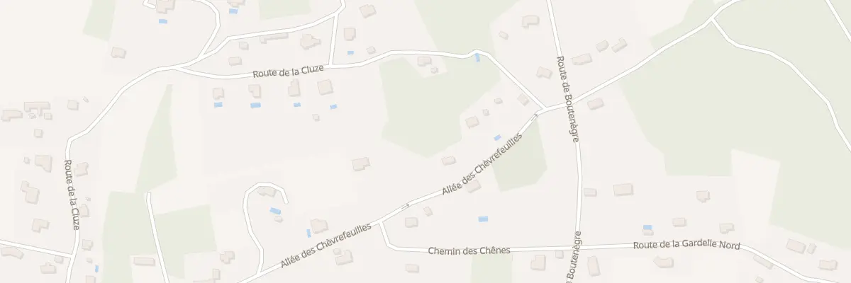 Plan du 547 All des Chèvrefeuilles au Bugue