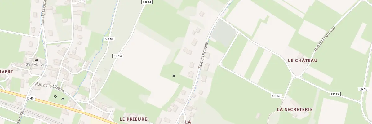 Plan du 18 Rue du Prieuré à Dierre
