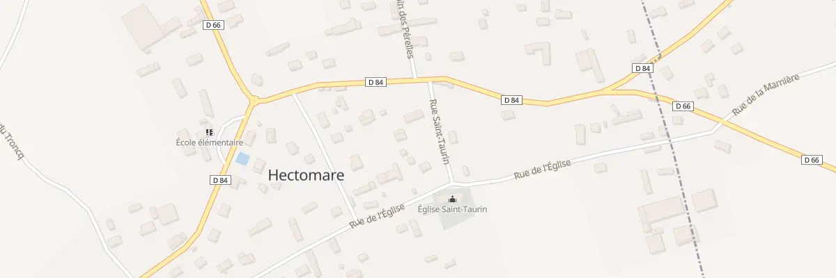 Plan du 6 Rue Saint-taurin à Hectomare