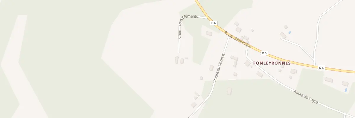 Plan du 180 Che des Cléments à Rouffignac-Saint-Cernin-de-Reilhac