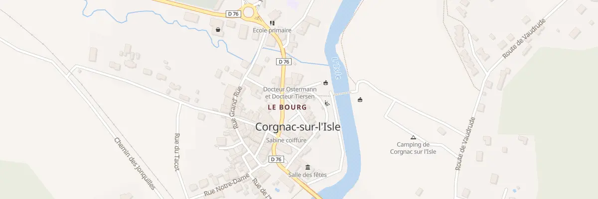 Plan du 14 Rue de Salon à Corgnac-sur-l’Isle