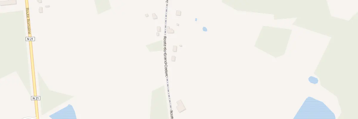 Plan du Grand Coderc à Saint-Paul-la-Roche
