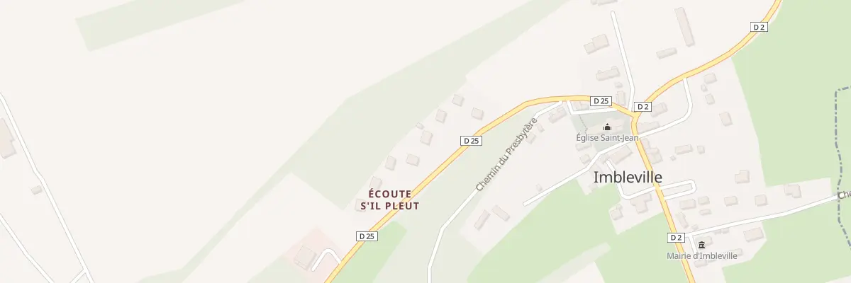 Plan du 204 Rte de Lindebeuf à Imbleville