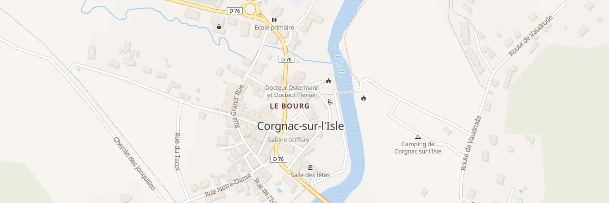 Plan du 12 Rue de Salon à Corgnac-sur-l’Isle