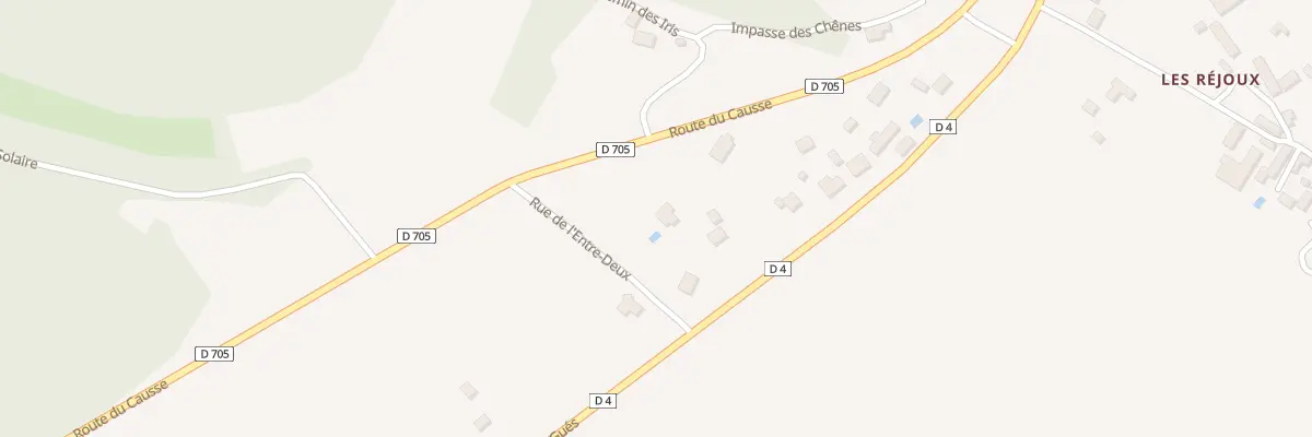 Plan du 131 Les Rejoux à Mayac