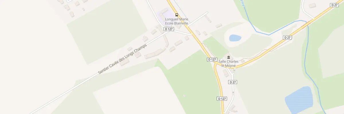 Plan du 44 Sen Cavee des Longs Champs à Longueil