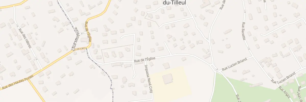 Plan du 725 Rue de l’Eglise à Saint-Ouen-du-Tilleul