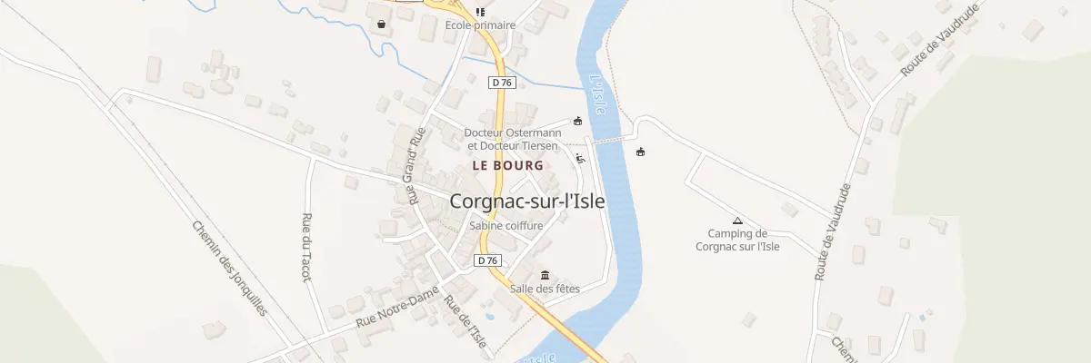 Plan du 8 Rue de Salon à Corgnac-sur-l’Isle