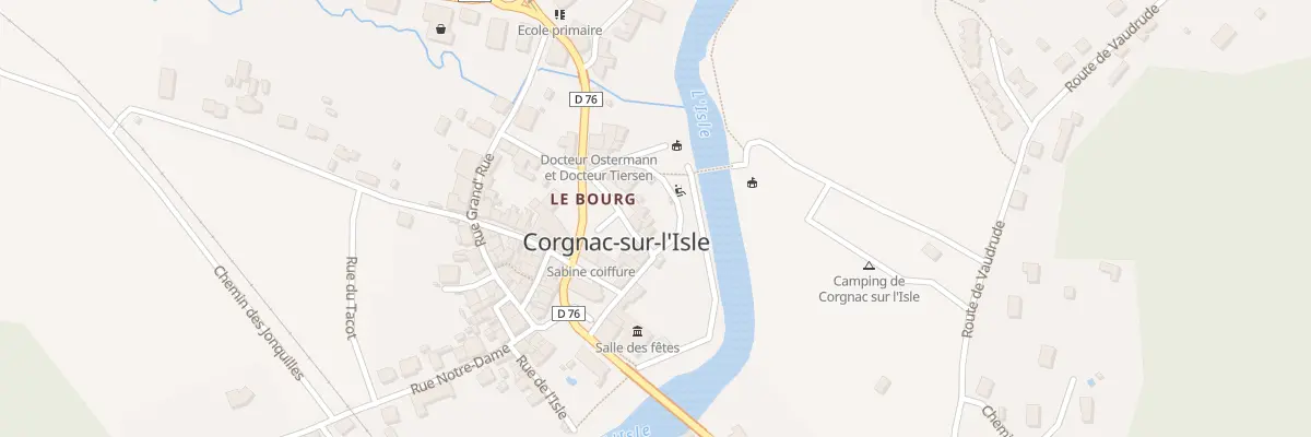 Plan du 6 Rue de Salon à Corgnac-sur-l’Isle