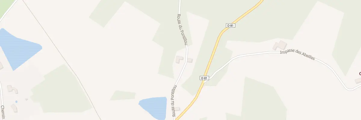 Plan du 249 Le Bost des Trauds à Nantheuil