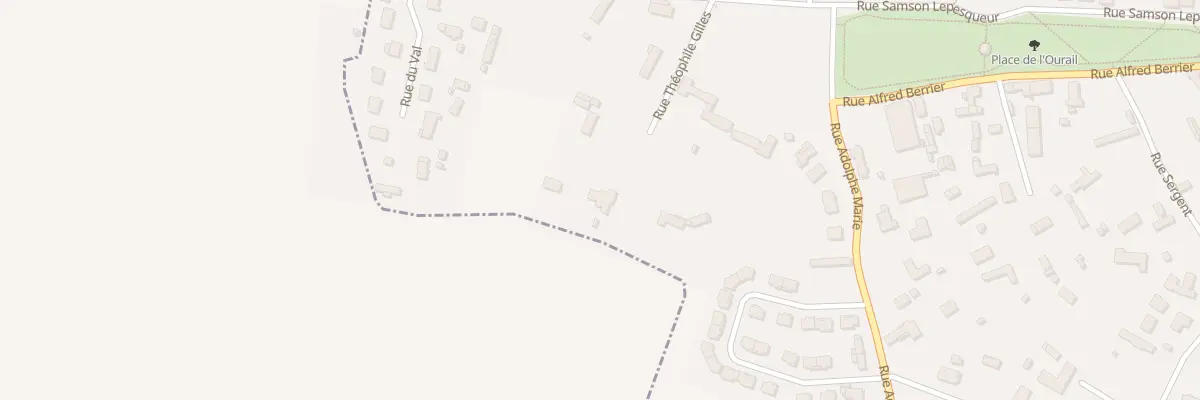 Plan du 87D Rue Théophile Gilles à La Londe