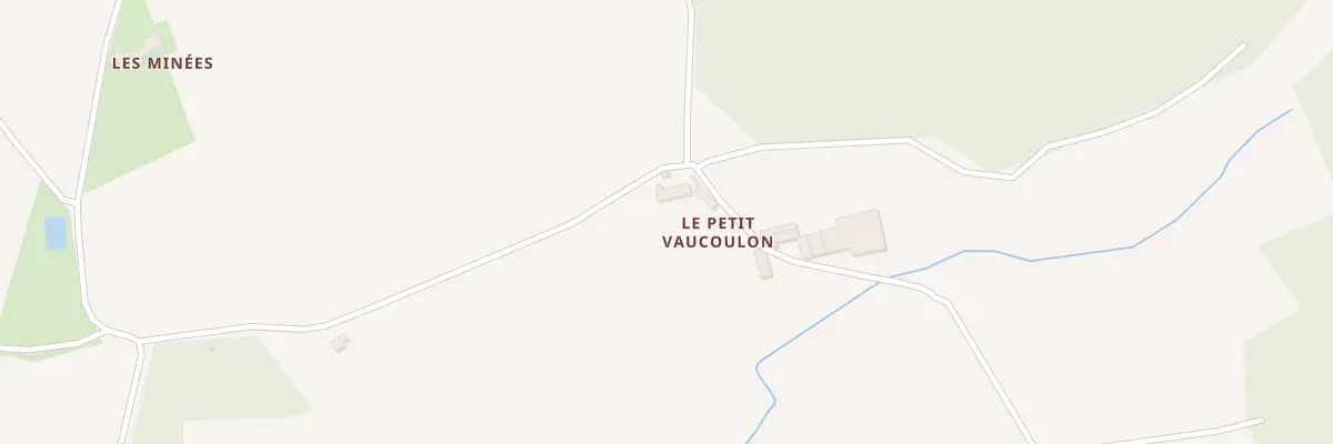 Plan du 4 Le Petit Vaucoulon à Bossay-sur-Claise