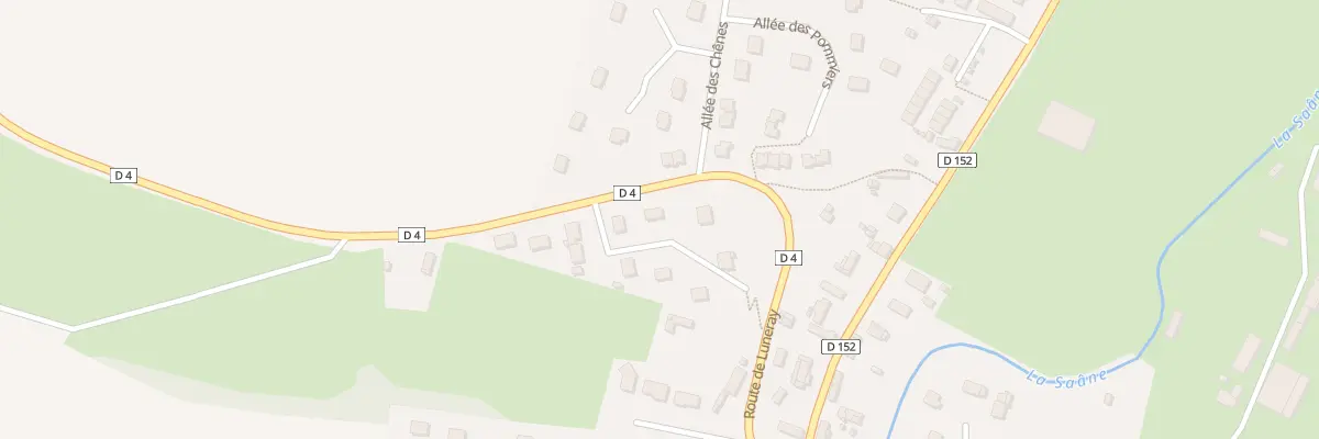 Plan du 3 All des Acacias à Brachy