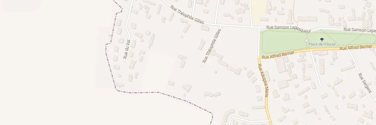 Plan du 87B Rue Théophile Gilles à La Londe