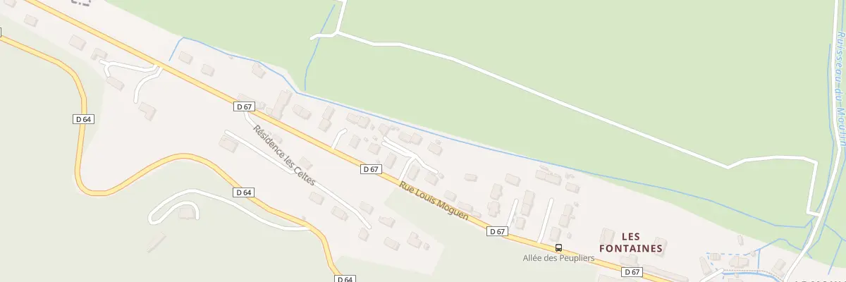 Plan du 13 All les Fontaines 1 à Moulineaux