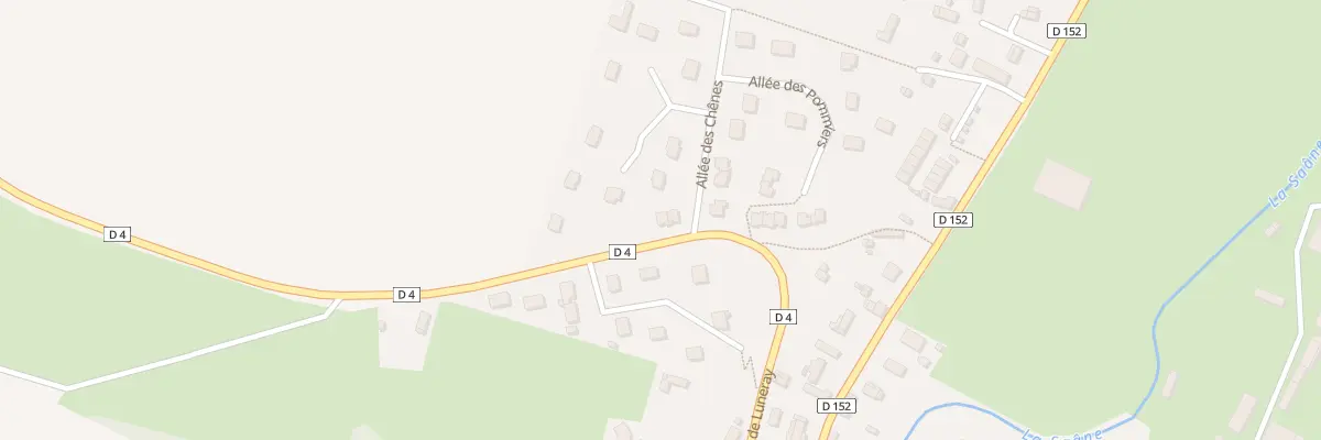 Plan du 8 Rte de Luneray à Brachy