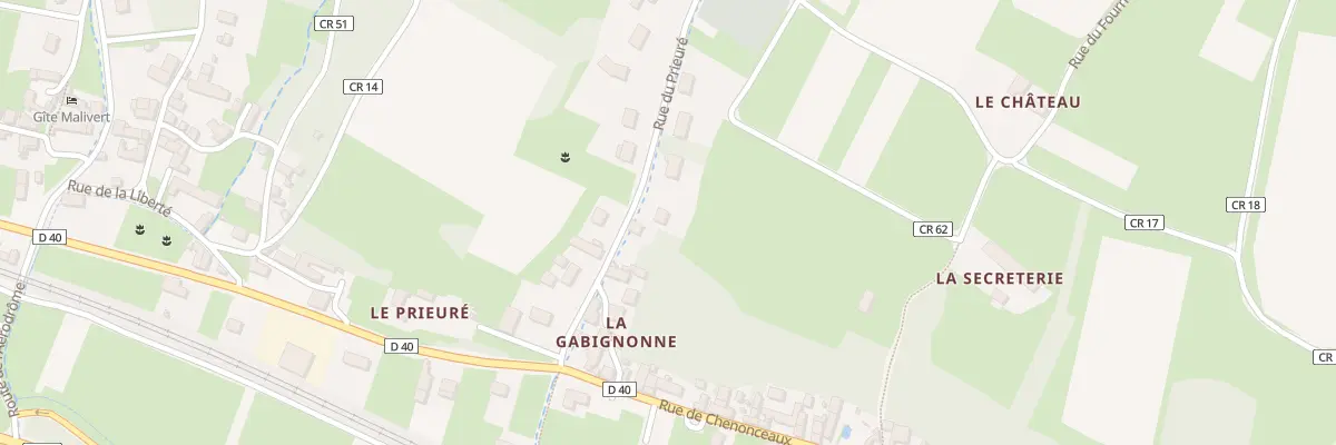 Plan du 11 Rue du Prieuré à Dierre