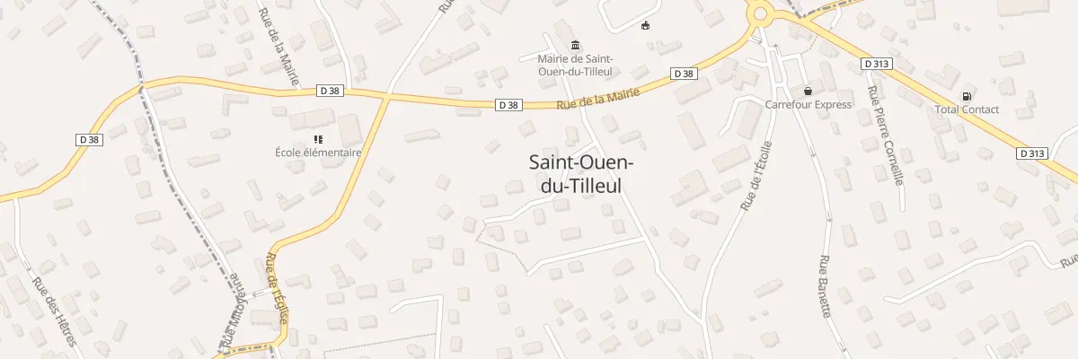 Plan du 3 Rue Claude Monet à Saint-Ouen-du-Tilleul